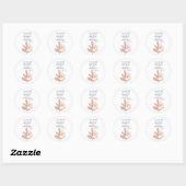 Bible Verse Lord Leafy Ronde Sticker (Vel)