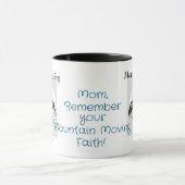  Bible Verse Mountain Moving Faith Personalize Mok (Midden)