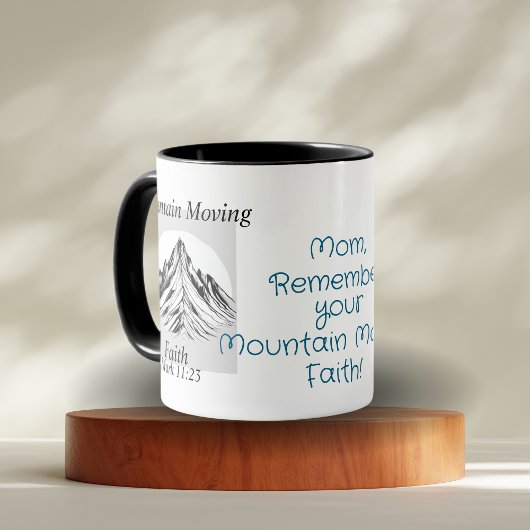  Bible Verse Mountain Moving Faith Personalize Mok