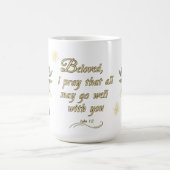 Bible Verse Mug John 14:3 Elegant Design Koffiemok (Center)