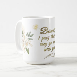 Bible Verse Mug John 14:3 Elegant Design Koffiemok