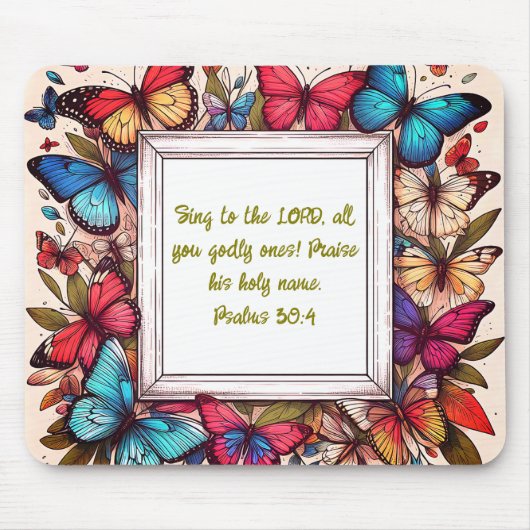 Bible Verse  Muismat (Voorkant)