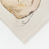 Bible verse nursery animals fleece blanket (Hoek)