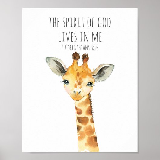 Bible Verse Poster for Kids (Voorkant)