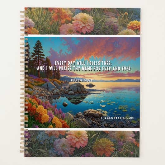 Bible Verse Psalms Planner (Voorkant)