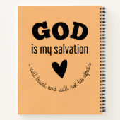  Bible Verse | Scripture Faith Religious Prayer Notitieboek (Achterkant)