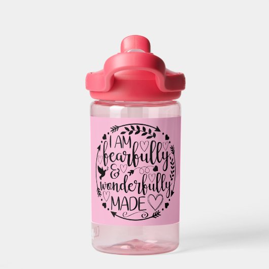 Bible Verse Scritpture Christian Baby Water Bottle Waterfles (Achterkant)
