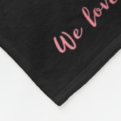 Bible Verse Stained Gl 1 John 4_19 Love Prayer Val Fleece Deken (Hoek)