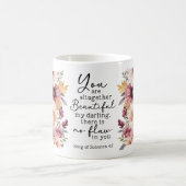 Bible Verse You are Beautiful Coffee Mug Koffiemok (Center)