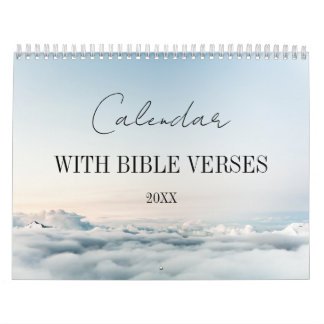 Bible verses Christian religious Kalender