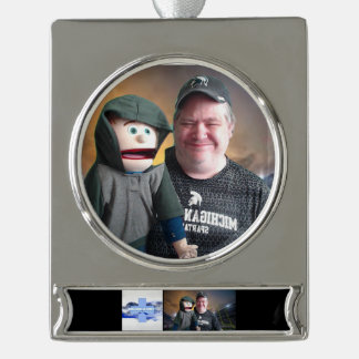 BIBLENKJV.COM™ 🛐 #SILVER VERZILVERD BANNER ORNAMENT