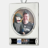 BIBLENKJV.COM™ 🛐 #SILVER VERZILVERD BANNER ORNAMENT (Links)