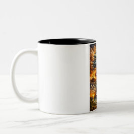 Biblevers John 3:16 koffiemok  Tweekleurige Koffiemok