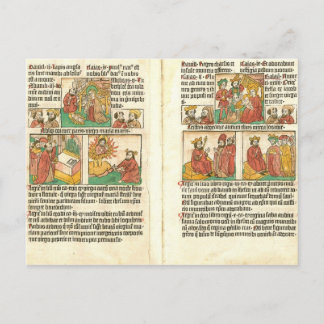 Biblia Paupernum Natitivity Briefkaart