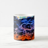 Biblical Electrified Cumulus Clouds Skyscape Koffiemok (Center)