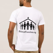 Biblical Families t-shirt (zwart voor- en achterzi (Achterkant)
