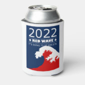 Biblical Midterms 2022 Red Wave Blikjeskoeler (Blikje Achterkant)