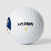 Biblical Midterms 2022 Red Wave Golf Balls Golfballen (Logo)