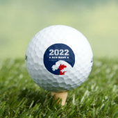 Biblical Midterms 2022 Red Wave Golf Balls Golfballen (Insitu Shirt)