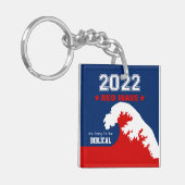 Biblical Midterms 2022 Red Wave Sleutelhanger (Voorkant Links)