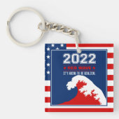 Biblical Midterms 2022 Red Wave Sleutelhanger (Voorkant)
