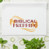 Biblical Prepping Kitchen Towel Theedoek (Gevouwen)
