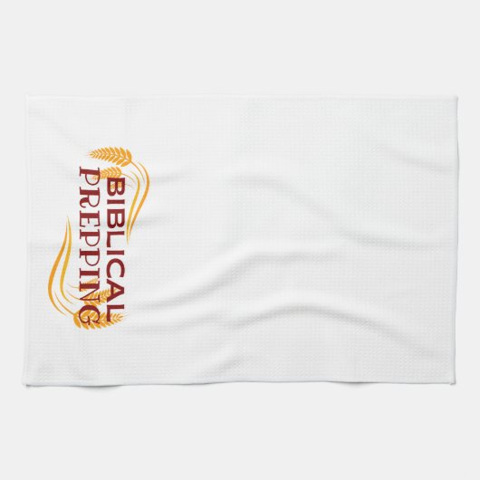 Biblical Prepping Kitchen Towel Theedoek (Horizontaal)
