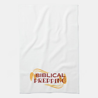 Biblical Prepping Kitchen Towel Theedoek