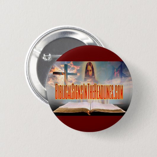 Biblical Signs Button (Voorkant /achterkant)