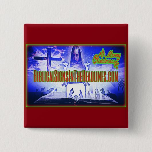 Biblical Signs ITH "2017 CHRISTMAS" Button (Voorkant)