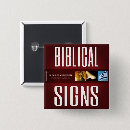 Biblical Signs ITH 2018 Logo Button (Voorkant /achterkant)