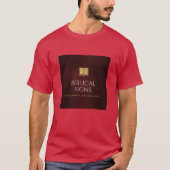 Biblical Signs T-shirt - Gods Word is het EINDWOOR (Voorkant)