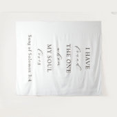 Biblical Wedding Backdrop – Song of Solomon 3:4 Qu Wandkleed (Voorkant (horizontaal))