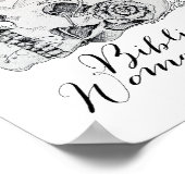 Biblical Womanhood Skull - Jael en de Tent Peg Poster (Hoek)