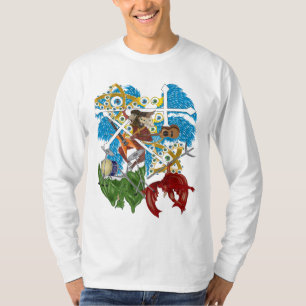 Biblicale accurate engel-gevechten t-shirt