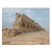 Biblicale archeologische sites in Israël vandaag Kalender (Hoes)