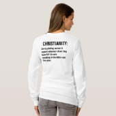 Biblicale definitie van huwelijk t-shirt (Achterkant volledig)