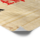 Biblicale definitie van mannelijkheid. poster (Hoek)