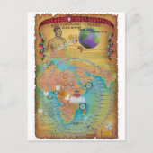 Biblicale genealogieën briefkaart (Voorkant)