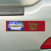Biblicale tekens ITH "2017 CHRISTMAS" bumpersticke Bumpersticker (Op auto)