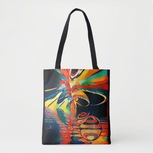 Biblicale visie van een Dying Peacock Tote Bag (Voorkant)