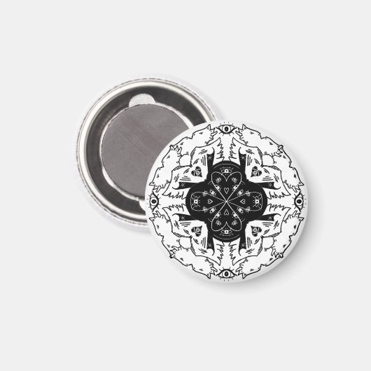 Biblically accurate angel magneet (Voorkant / Achterkant)