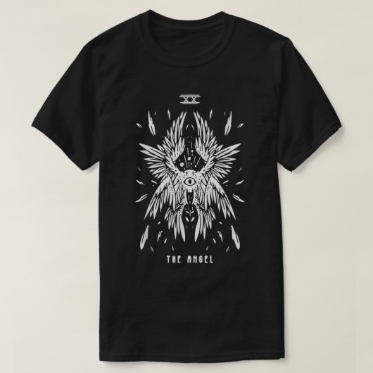 Biblicum nauwkeurige engel, hoe engelen er in lijk t-shirt (Design voorkant)