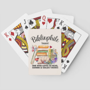 Bibliofiel genot pokerkaarten