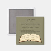 Bibliofiel - Kies kleur Magneet (Voorkant / Achterkant)