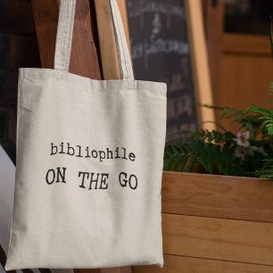 Bibliofiel op de Go Cool Book Lover Gift Tote Bag
