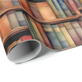 Bibliofiele enclave cadeaupapier (Rol Hoek)