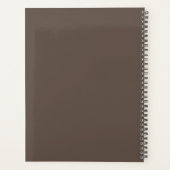 Bibliofiele gelukzaligheid planner (Achterkant)