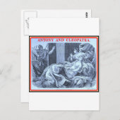 Bibliomania: Shakespeare - Antony en Cleopatra Briefkaart (Voorkant / Achterkant)