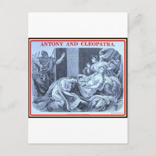 Bibliomania: Shakespeare - Antony en Cleopatra Briefkaart